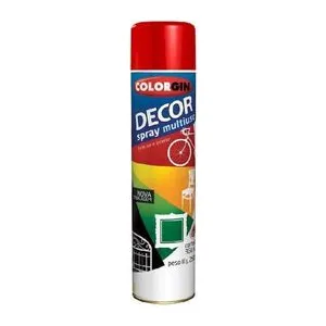 SPRAY DECOR VERMELHO METALICO