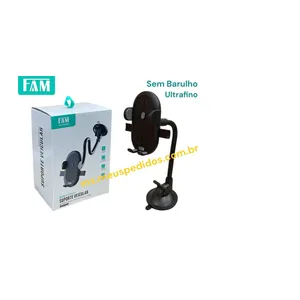 SUPORTE DE CELULAR PARA CARRO / SEM BARULHO ( FAM )