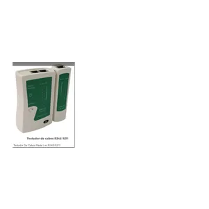 TESTADOR DE CABO RJ45 E RJ11 MASTER E APOIO PILHA INCLUSO