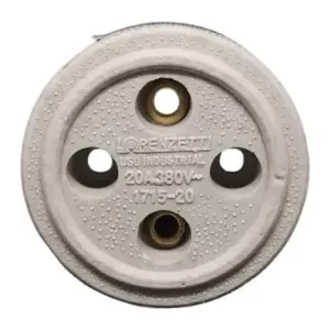 TOMADA EXT PORCELANA ABNT 2P+T 25A