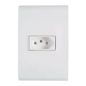 TOMADA LIZ MONTADO SIMPLES 10A BRANCO