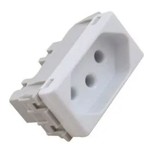 TOMADA MODULAR TRAMONTINA 20A BRANCO