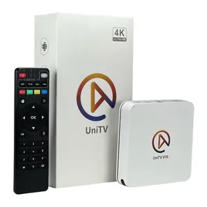TV BOX UNITV V10 FULL HD 4K / ( TODOS OS CANAIS LIBERADO )JA CONFIGURADO