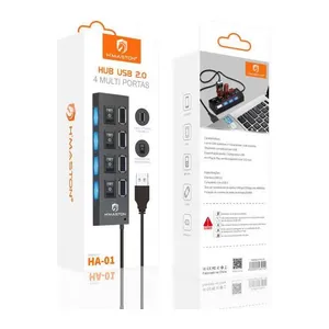 USB DIVISOR DE SAIDA 4 PORTA 2.0 ( HUB )